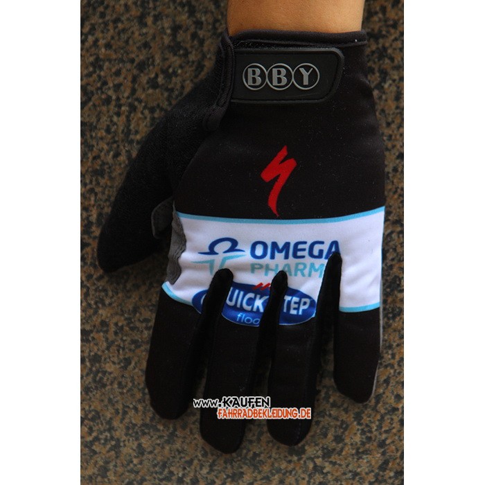 2020 Omega Quick Step Lange Handschuhe Shwarz Wei